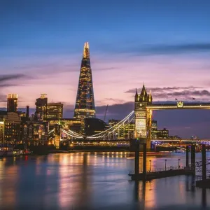 Themse, Tower Bridge, The Shard