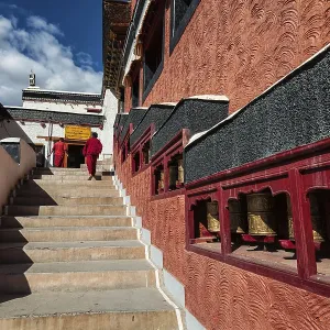 THIKSEY, INDIA, SEPTEMBER 13