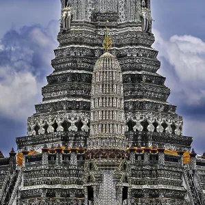 Thonburi-Pagode des Wat Arun, Bangkok Thonburi-Pagode des Wat Arun, Bangkok