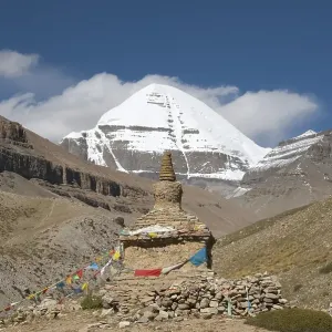 Tibetan Buddhism, ancient stupa