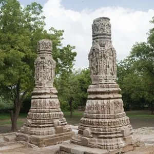 Torana gateway at sun temple in modhera Torana gateway at sun temple in modhera