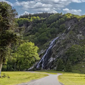 Torc Waterfall at the foot of Torc Mountain Torc Waterfall at the foot of Torc Mountain