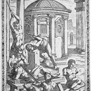 Torture, a. Killed with clubs or sticks