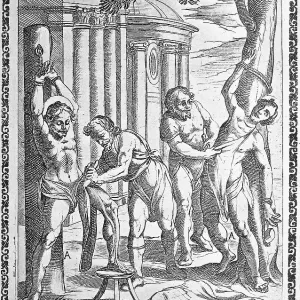 Torture, convicted person skinned alive