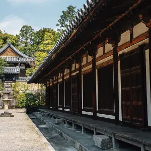 Toshodaiji temple at spring in Nara, Japan, Asia