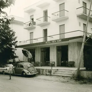 Tourist hotel, historical photo summer 1961
