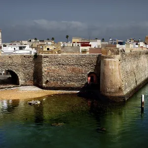 Towering Fortress Walls Print, El Jadida, Morocco