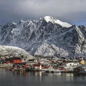 Townscape of Reine, Reine Fjord