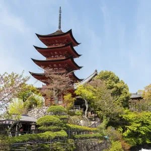 Toyokuni Shrine, five-story pagoda Toyokuni Shrine, five-story pagoda