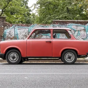 Trabant. Berlin Wall Memorial