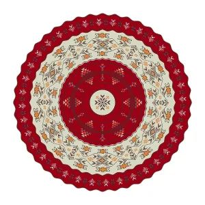 Traditional Georgian round decorative element