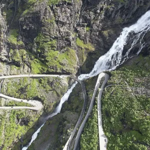 Troll Staircase. An exciting adventure in the north of Norway