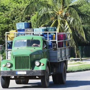 Truck in Varadero Cuba Truck in Varadero Cuba