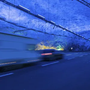 Tunnel between Aurland and Laerdal Tunnel between Aurland and Laerdal