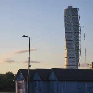 Turning Torso skyscraper, Malmo