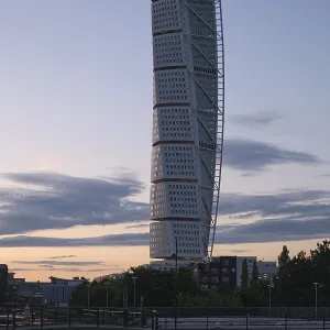 Turning Torso skyscraper, Malmo