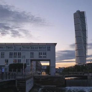 Turning Torso skyscraper, Malmo