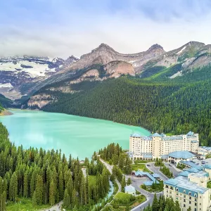 Turquoise Louise Lake Print, Banff National Park, Alberta