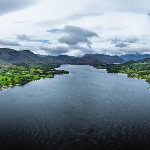 Ullswater Lake Panorama Print, Cumbria, England Ullswater Lake Panorama Print, Cumbria, England