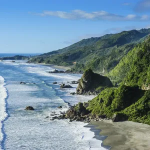 Untouched west coast between Greymouth and Westport
