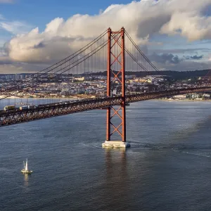 Vasco da Gama bridge, Lisbon, Portugal