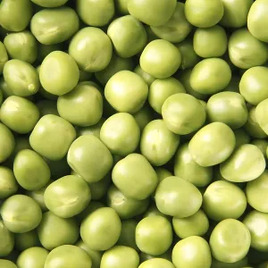 Vegetable, pile of peeled green Peas