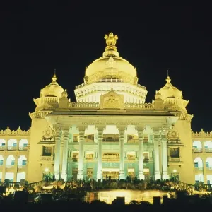 Vidhana Soudha built in 1956, Bangalore, Karnataka, India, Asia Vidhana Soudha built in 1956, Bangalore, Karnataka, India, Asia