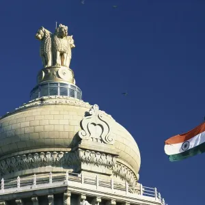 Vidhana Soudha built in 1956, Bangalore, Karnataka, India, Asia Vidhana Soudha built in 1956, Bangalore, Karnataka, India, Asia