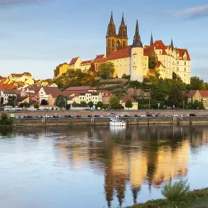 View of Albretsburg Castle and Meissen Cathedral