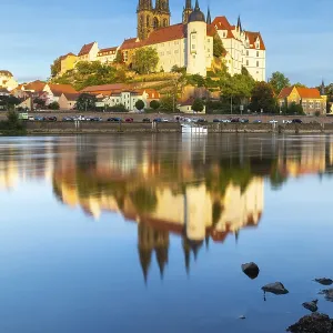 View of Albretsburg Castle and Meissen Cathedral