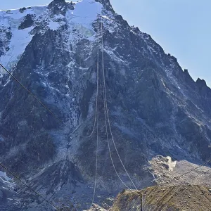 Chamonix-Mont-Blanc Cable Car Print