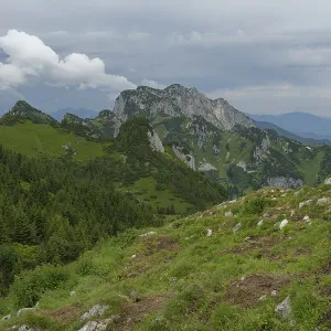 View of the Benediktenwand, Brauneck region