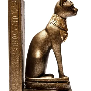 Bronze Bastet Statue Side View Print Bronze Bastet Statue Side View Print