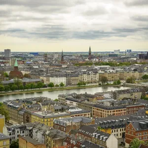 View over the city, Sortedams So