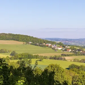 View of Cottaer Spitzberg and Cotta