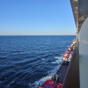 View from cruise ship, Mein Schiff 6 View from cruise ship, Mein Schiff 6