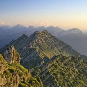 View from Europe's highest Nagelfluhberg Speer View from Europe's highest Nagelfluhberg Speer