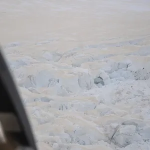 View over the Franz Josef Glacier