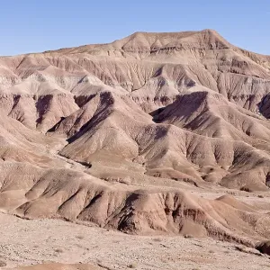 View into the hills of the Painted Desert in Tuba city