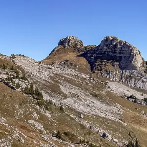 View over Karstebiet to the Tour de Famelon