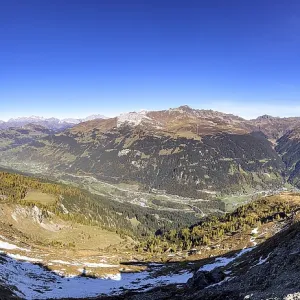 View of Klosters and the Prattigau