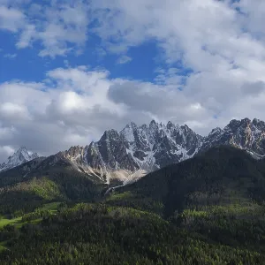 View of the local mountains of San Candido View of the local mountains of San Candido