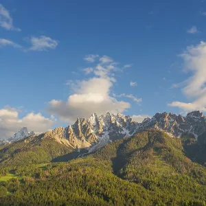 View of the local mountains of San Candido View of the local mountains of San Candido