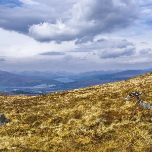 View from Nevis Range Mountains