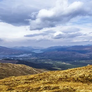 View from Nevis Range Mountains View from Nevis Range Mountains