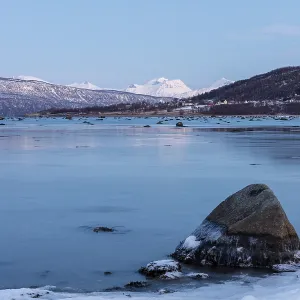 View on Ofotfjord and Skanland mountains