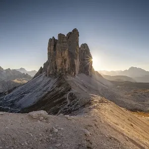 View of the Three Peaks from the Patternsattel
