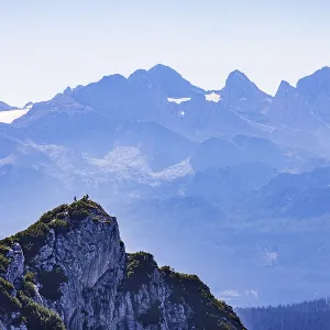 View from Rettenkogel to Bergwerkskogel and Dachstein View from Rettenkogel to Bergwerkskogel and Dachstein