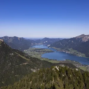 View from Rettenkogel to Wolfgangsee View from Rettenkogel to Wolfgangsee