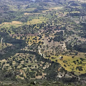 View from the ruins of Kantara Castle into the Mesarya Plain View from the ruins of Kantara Castle into the Mesarya Plain